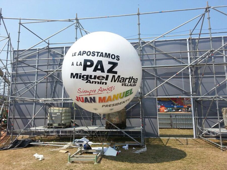Esfera de Helio en Barranquilla